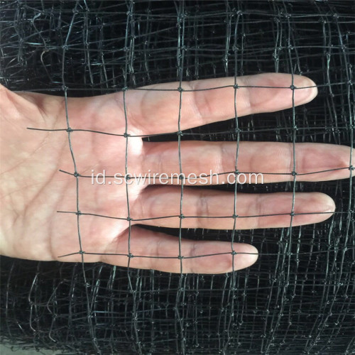 HDPE Black Anti Bird Netting untuk Bangunan